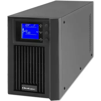 Gruppo di continuità QOLTEC 53981 On line 2kVA, capacità 2000 VA