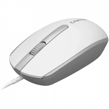 CANYON Mouse M-10 con cavo bianco grigio