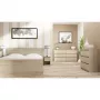 Comodino top e shop M2 SONOMA — comodino con 2 cassetti, rovere, 300×300×400 mm