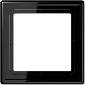 Jung LS 981 SW cornice di copertura a 1 posto, nero