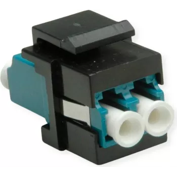 ROLINE keystone fibra ottica LC/LC duplex singlemode OS2 - fibra single o monomode - duplex