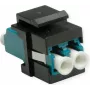 ROLINE keystone fibra ottica LC/LC duplex singlemode OS2 - fibra single o monomode - duplex