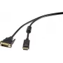 Renkforce RF-3301142 adattatore cavo video 1 m DisplayPort DVI-D nero (RF-3301142)