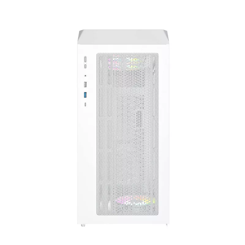 Case PC Montech X5M (W) Micro Tower, bianco — Micro-ATX/Mini-ITX, supporta alimentatori ATX, 3x120 mm anteriori, 1x120 mm posteriori, 2 alloggiamenti 3,5 inch, 4 alloggiamenti 2,5 inch