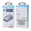 HUB 8in1 adattatore USB C HDMI x2 USB VGA RJ45 PD