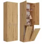 Top E Shop NEL 2K DD ART KPL mobile contenitore per bagno, rovere