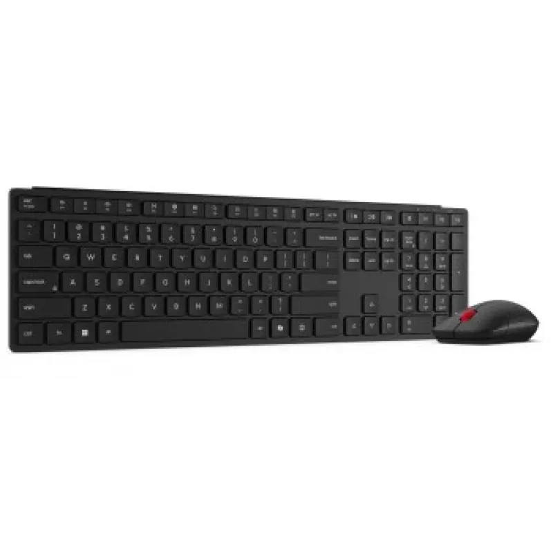 Combo tastiera e mouse wireless Lenovo 6000 – connettività multi-mode, layout nordico