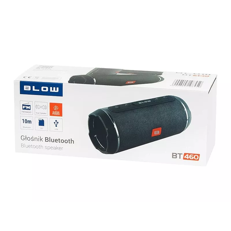 Diffusore stereo portatile BLOW BT460 nero, argento 10 W