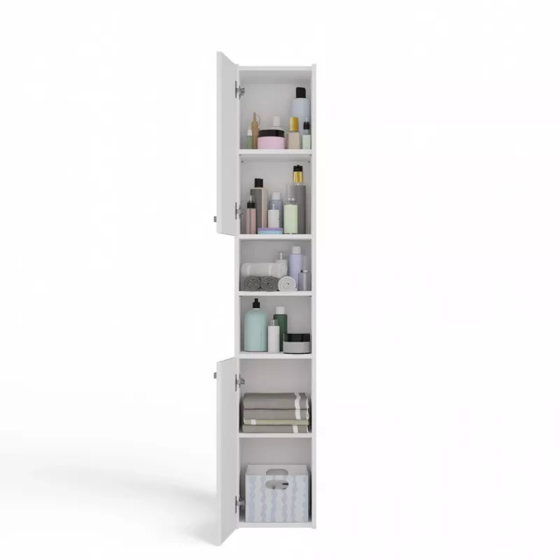 Topeshop S30 armadietto bagno bianco