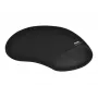 PORT CONNECT | Tappetino mouse ergonomico | 200 x 230 x 20 mm | nero