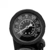 Rockbros 42610002001 pompa da terra per bicicletta con manometro nero