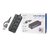 Hub USB 3.2 Gen1, 4x USB-A interruttore on/off