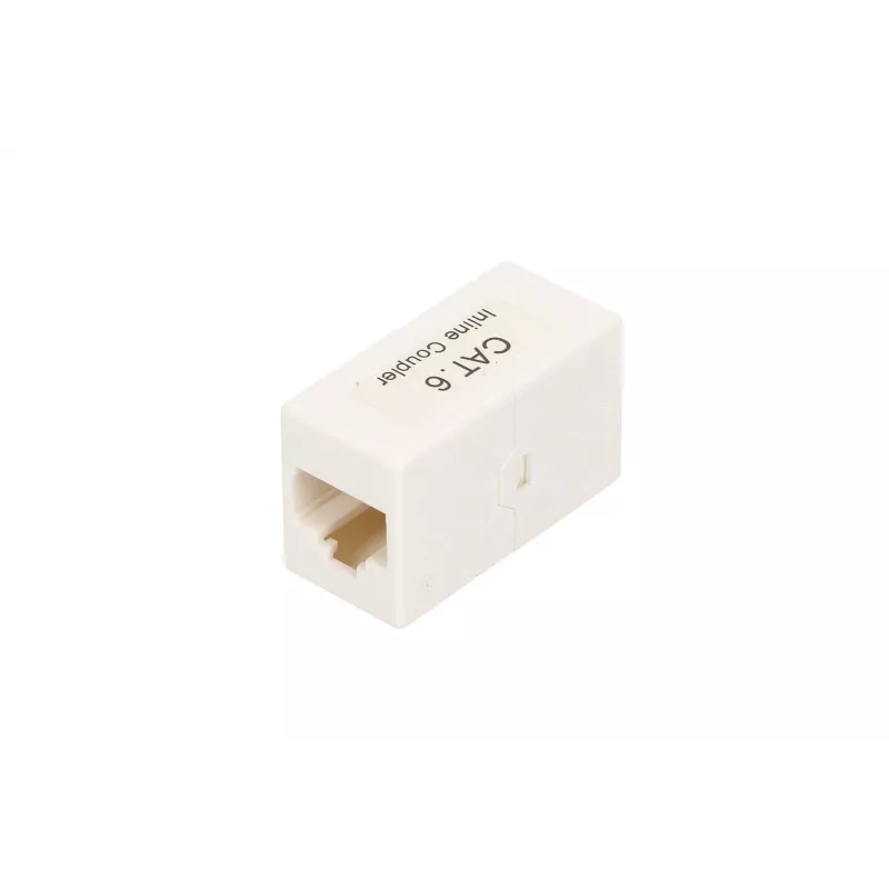 Presa Extralink RJ45 CAT6 UTP, plastica, bianco, 1 pz.