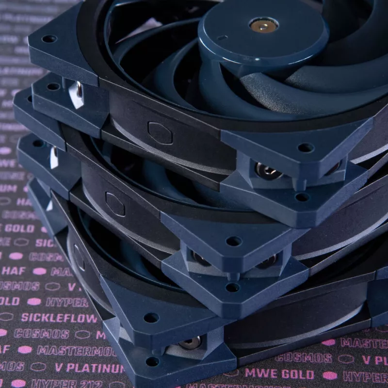 Ventola Cooler Master Mobius 120 OC 12 cm nero 3 velocità 3200 RPM