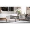 PALAZZO BIS tavolo/panchina 110x60x40 bianco opaco