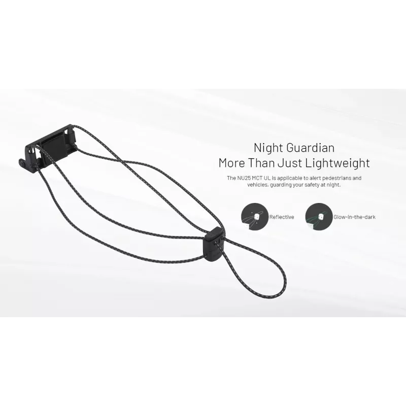 Torcia frontale Nitecore NU25 MCT UL ricaricabile leggera 400 lm temperatura multicolore