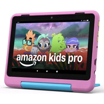 Amazon | Fire HD 8 Kids Pro (2024) | rosa | 1280 x 800 pixel | 32 GB | Wi-Fi | 802.11ac | Bluetooth versione 5.2