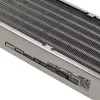 Blocco dissipatore Aqua-Computer 33705 — alluminio/rame/acciaio inox, 320×140×40 mm, grigio/argento