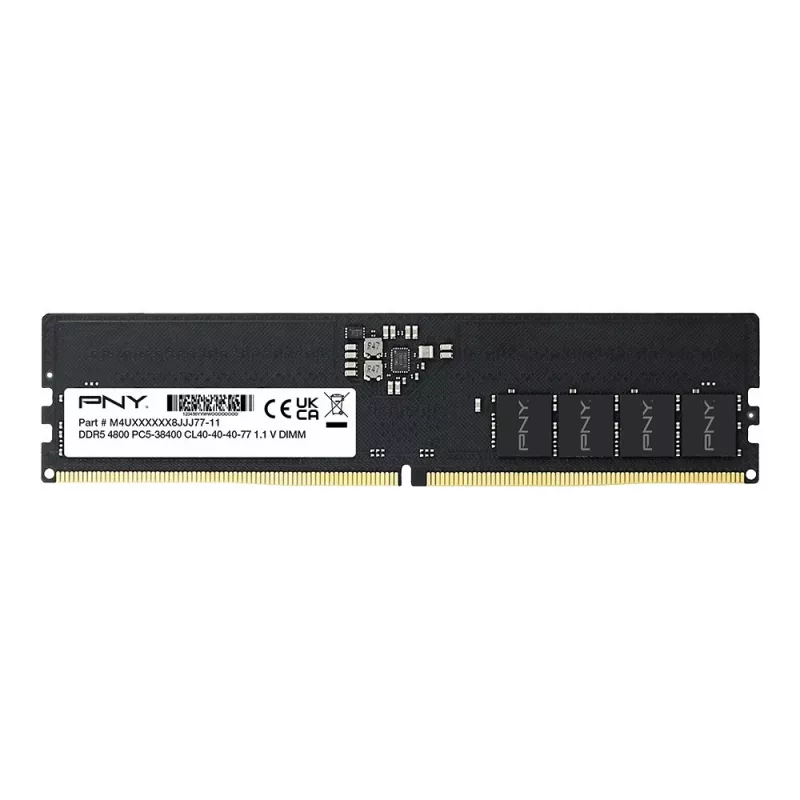 Memoria PNY DDR5 16GB 4800MHz DIMM MD16GSD54800-SB