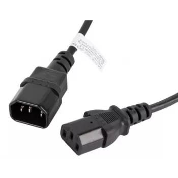 Cavo di alimentazione Lanberg CA-C13E-10CC-0018-BK nero 1,8 m
