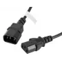 Cavo di alimentazione Lanberg CA-C13E-10CC-0018-BK nero 1,8 m