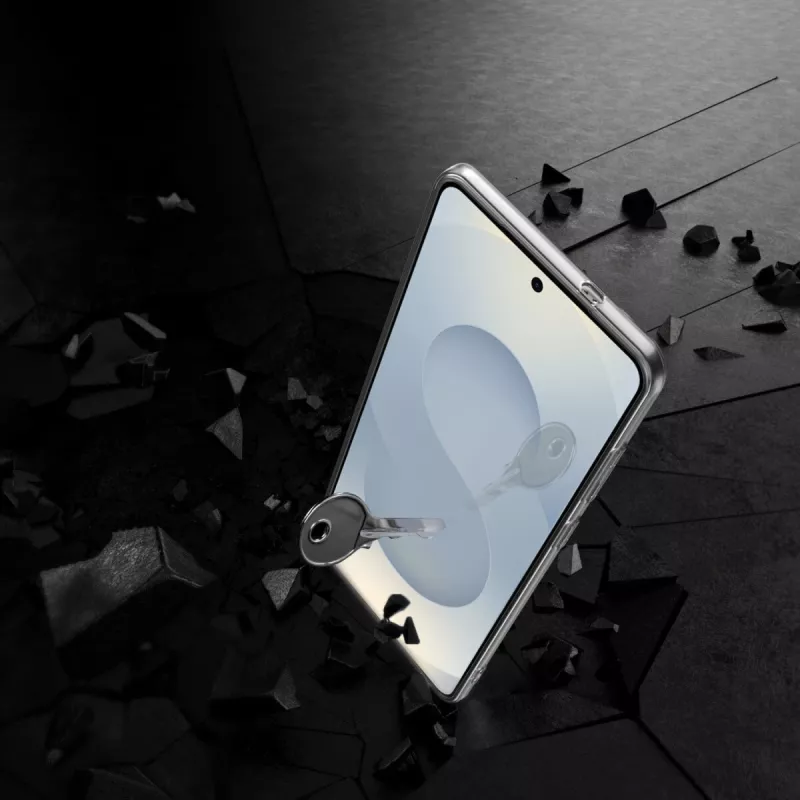 Set di protezione 4smarts per Samsung Galaxy S25 Edge – protezione a 360°, pellicola per display e custodia