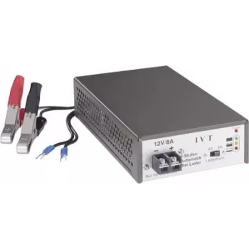 Caricabatterie IVT caricabatterie a corrente costante a 3 stadi 12V/24V modello 900018