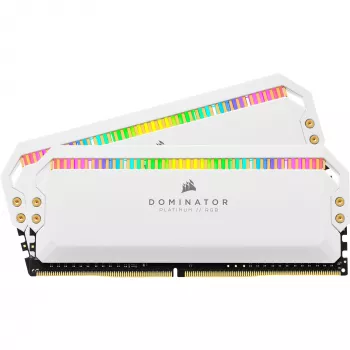 DIMM 32 GB DDR5-5200 2x 16 GB dual kit bianco Dominator Platinum RGB INTEL XMP