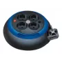 Comfort-Line mini avvolgicavo CL-S 4 prese (nero/bianco, 3 metri)