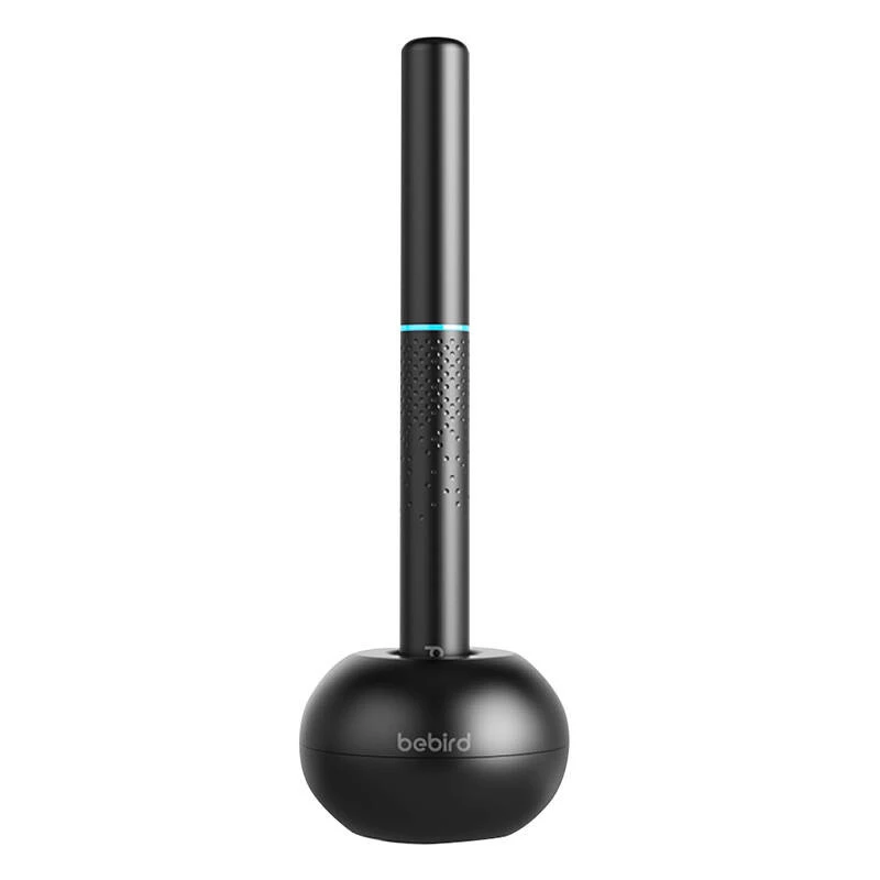 Pulitore per orecchie Bebird M9 S nero con telecamera 1080P, senza fili