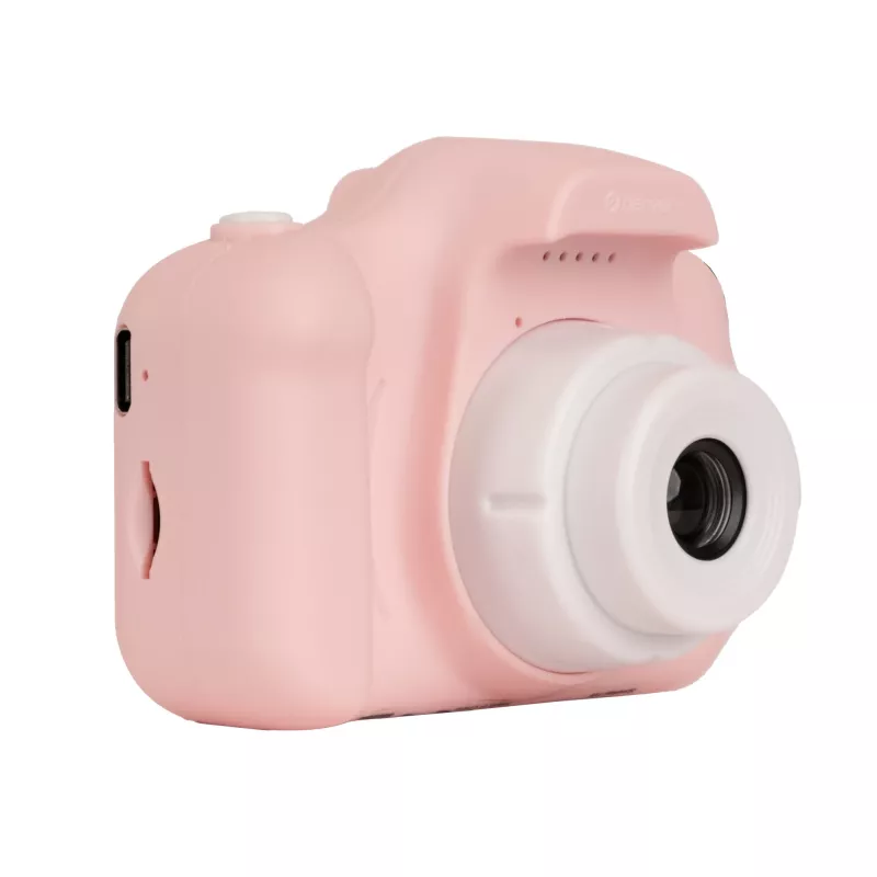 Fotocamera digitale per bambini DENVER KCA-1340RO — compatta 85 g, rosa