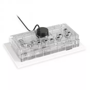 Distroplate Alphacool Apex Dark Base Pro 901 RGB Support — piastra di distribuzione per raffreddamento a liquido PC, modello 14658