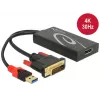 Cavo DVI 24+1 + USB-A/DisplayPort 20p DeLOCK 62596