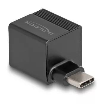 Adattatore DeLOCK USB Type-C a Gigabit LAN mini nero