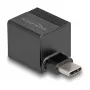 Adattatore DeLOCK USB Type-C a Gigabit LAN mini nero