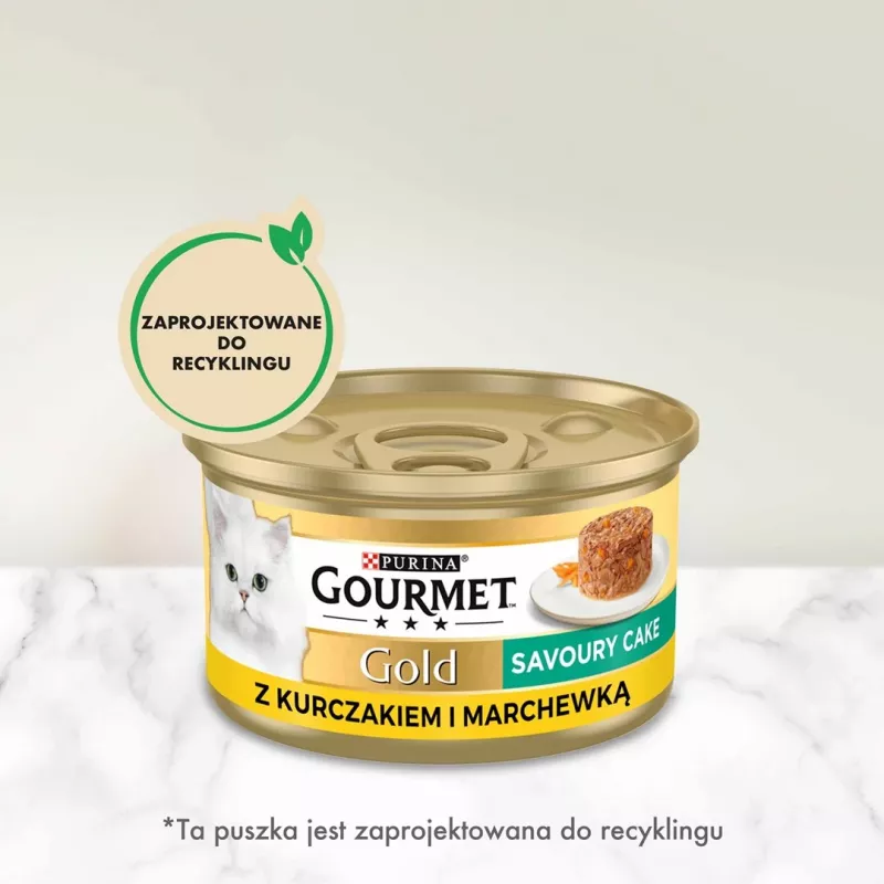 GOURMET GOLD - paté saporito con pollo e carota 85g
