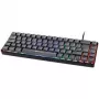 Tastiera gaming GAMIAC TKL69G SF, Kailh rosso - nero/grigio