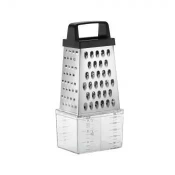 Grattugia con contenitore 4 lati/95412 Resto
