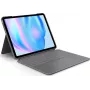 Logitech Combo Touch - custodia con tastiera e folio - con trackpad - retroilluminata - Apple Smart Connector - Q