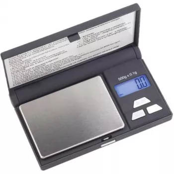 Bilancia elettronica portatile OHAUS YA Gold YA501 — capacità 0,5 kg, precisione 0,1 g, piatto di pesatura in acciaio inox