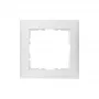 Placca a parete / copertura interruttore berker 10119909, bianco plastica, senza viti, unità singola