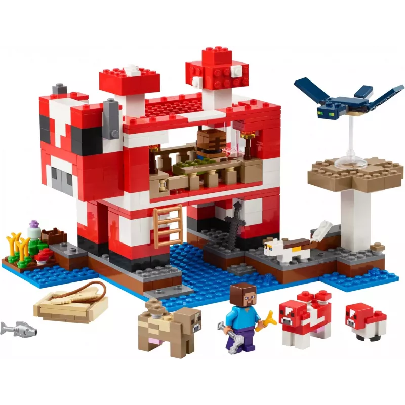 LEGO MINECRAFT 21270 La casa dei mooshroom