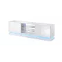 Mobile TV Cama QIU 200 MDF bianco lucido/bianco lucido