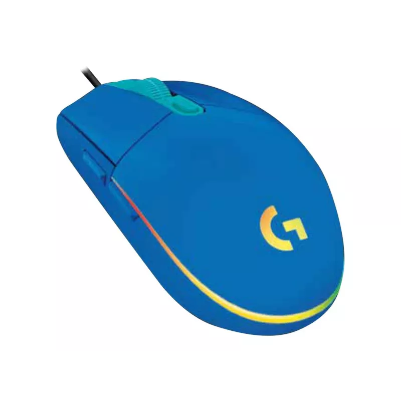 Logitech G102 LIGHTSYNC mouse da gaming, blu