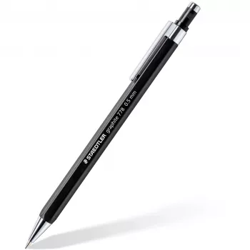 Matita in grafite Staedtler 7785ABK25D HB esagonale nero/argento, 1 pezzo