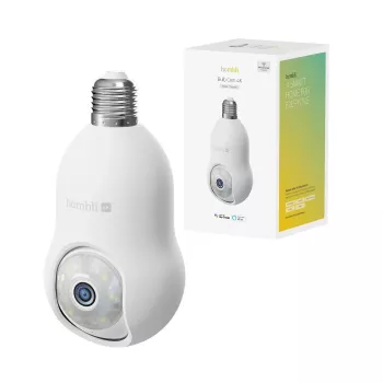 Telecamera IP outdoor Avanca International BV Bulb Cam 4K HBBU-0209, bianca
