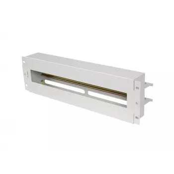 Lanberg AK-VDP103-S pannello di distribuzione della tensione 19 pollici 3U con guida DIN TS-35, grigio