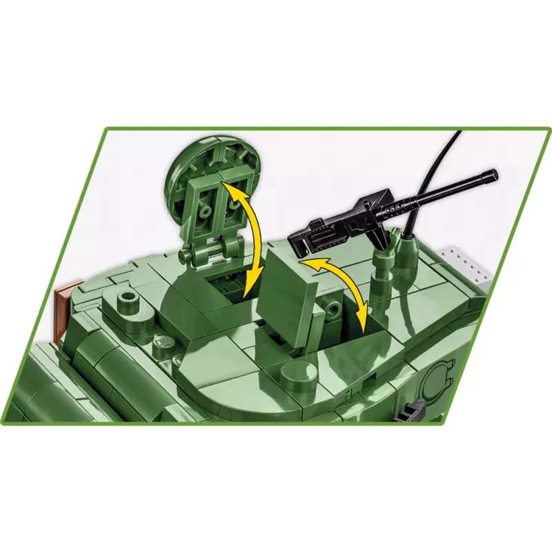 Set da costruzione COBI M26 Pershing T26E3 904 pezzi plastica per bambini da 3 anni