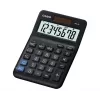 Casio MS-8F calcolatrice da tavolo base, a 8 cifre, a batteria/solare, nera