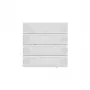 Sensore a pulsante KNX da parete Gira Tastsensor 4 Komfort TS4 ws 5004003, 4 canali, bianco